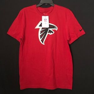 Atlanta Falcons Dirty bird logo shirt Men’s Small Red Bird Nike Football Team